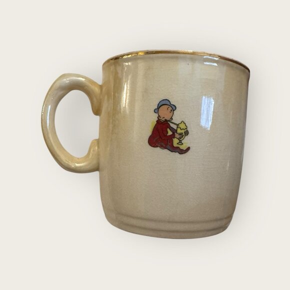 RARE Vintage Collectors Memorabilia Popeye & Wimpy “A Sailor Yarn” Mug! -England - Picture 7 of 9